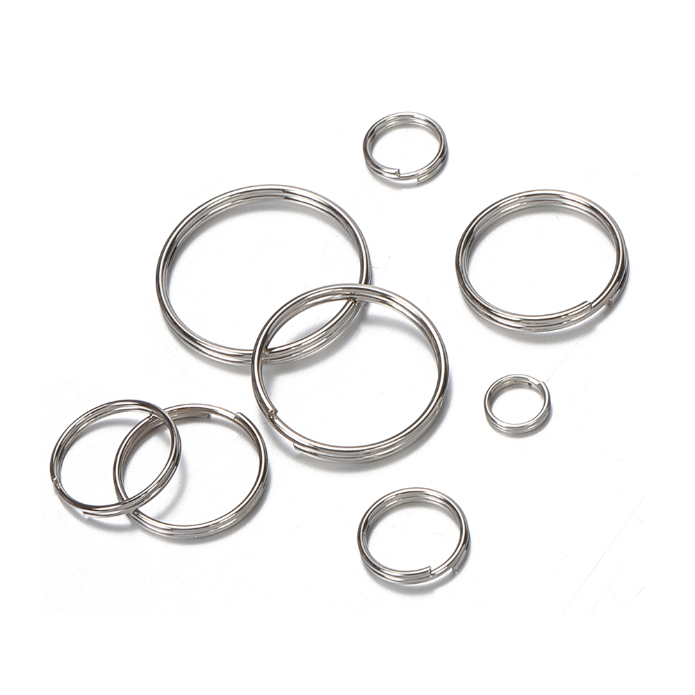 50pcs 6/8/10/12/14/16/18/20mm  - Jewelry Making Closed Jump Rings recension och pris