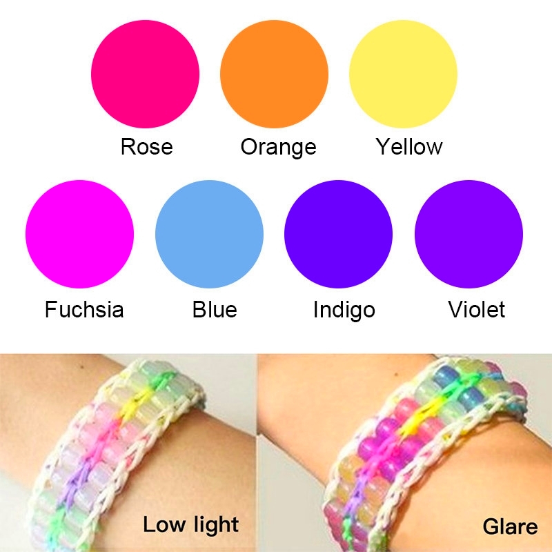 6*8mm UV Changing Reactive Acr - Jewelry Making For 5 Year Old recension och pris