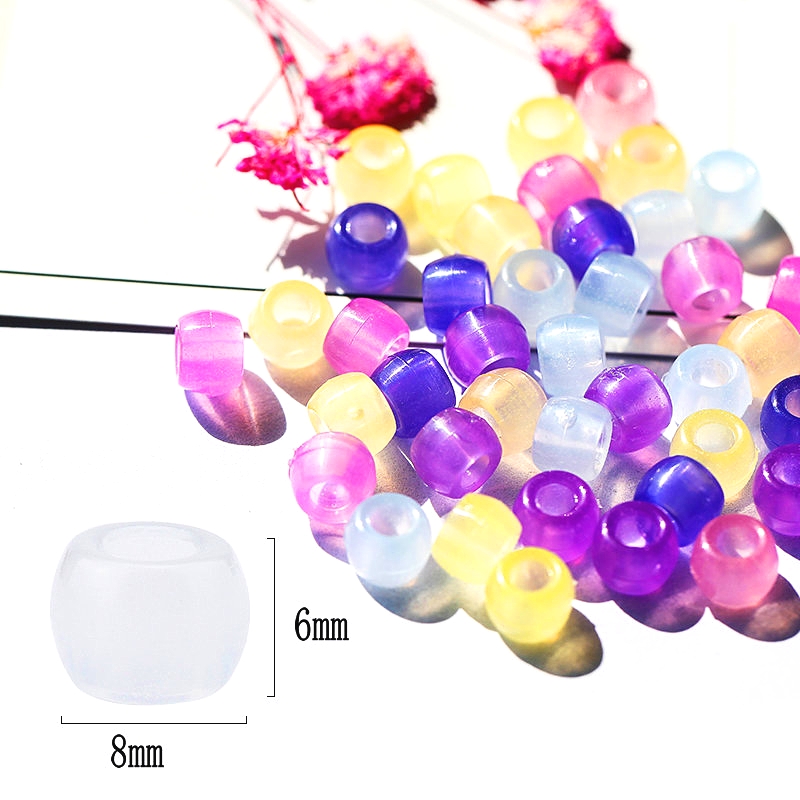 6*8mm UV Changing Reactive Acr - Jewelry Making For 5 Year Old recension och pris