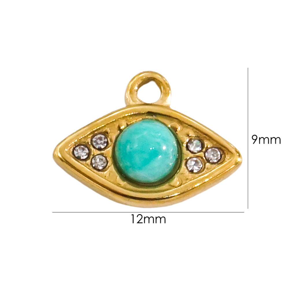 3Pcs Natural Stone Beads Eye S - Jewelry Making With Stones recension och pris