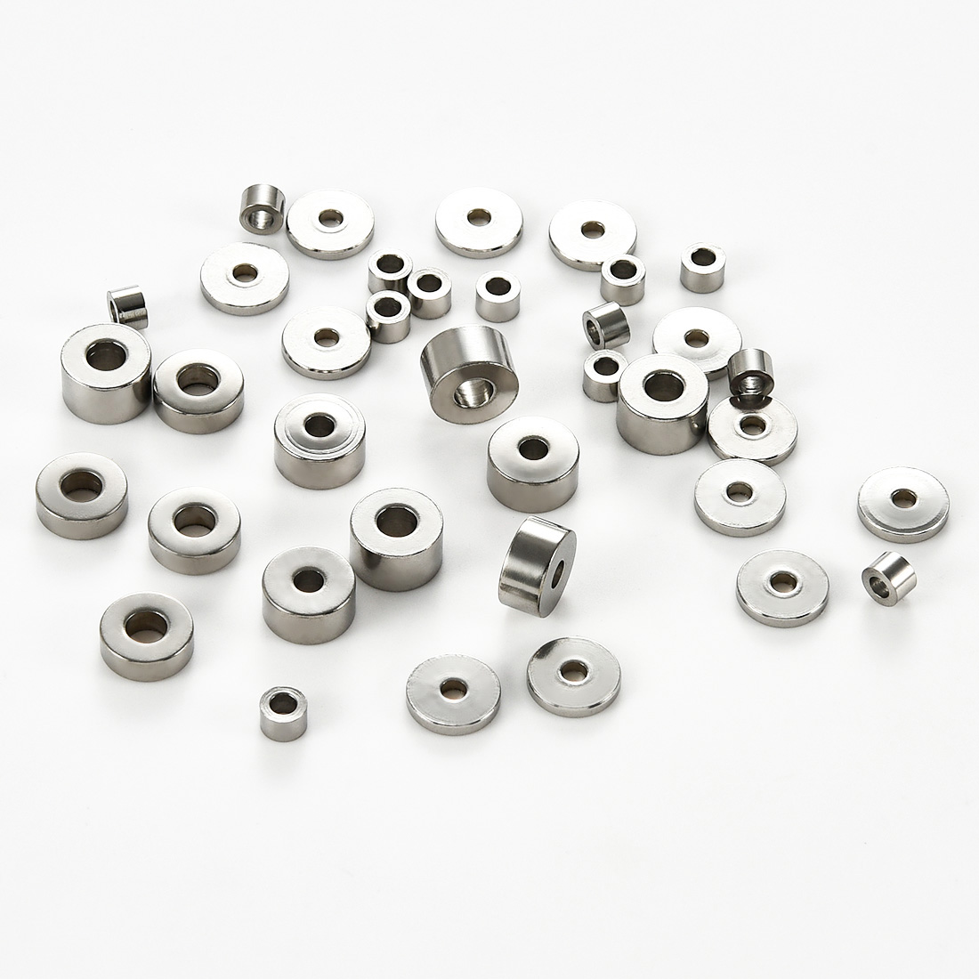 50Pcs Stainless Steel Cylinder - Jewelry Making Silver recension och pris