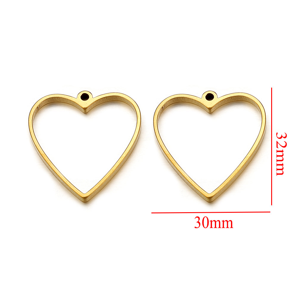 10pcs Stainless Steel Geometri - Jewelry Making Resin recension och pris