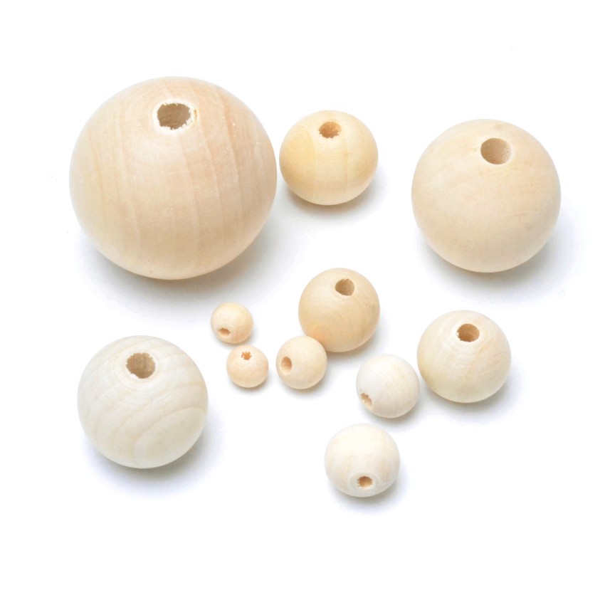 Pick Size 4-40mm Natural Woode - Jewelry Making For 5 Year Old recension och pris