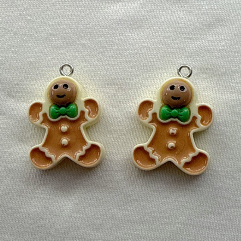 10pcs Christmas Cartoon Series - Jewelry Making Resin recension och pris