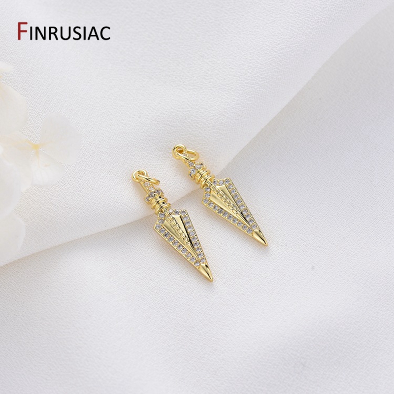 14K Gold Plated Brass Cross/Lo - Jewelry Making In London recension och pris