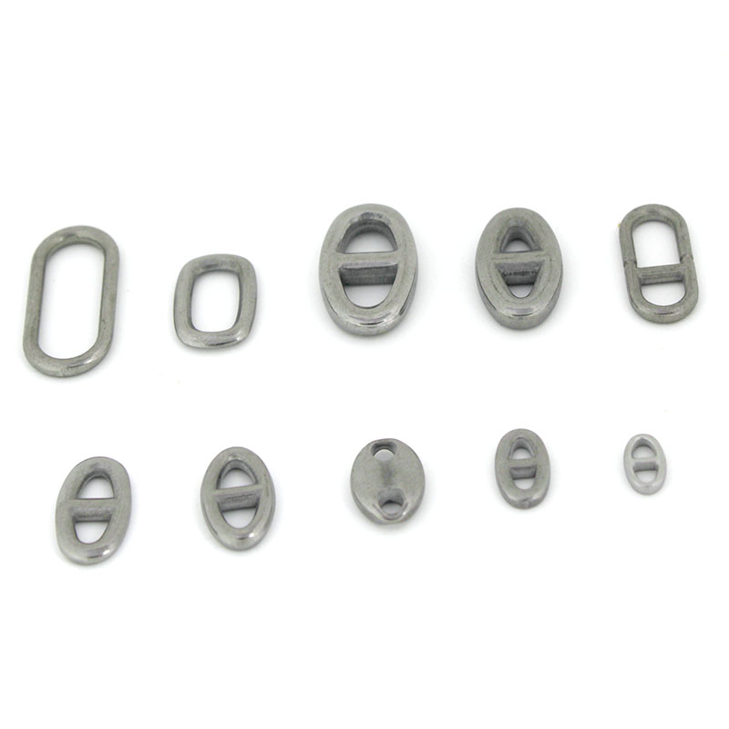 10Pcs Stainless Steel Double H - Jewelry Making Material recension och pris