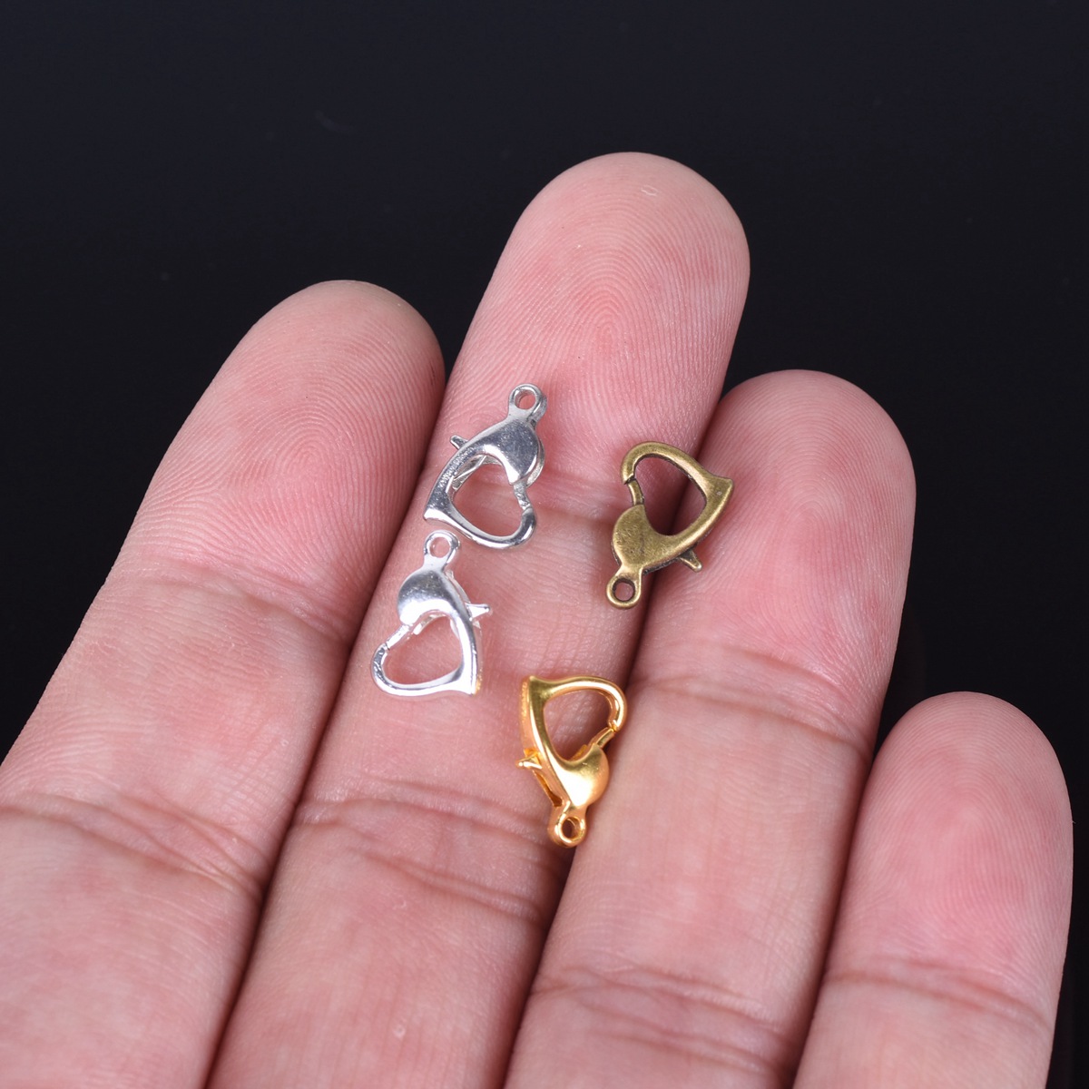 30pcs 12x8mm Gold/Silver/Bronz - Jewelry Making Silver recension och pris