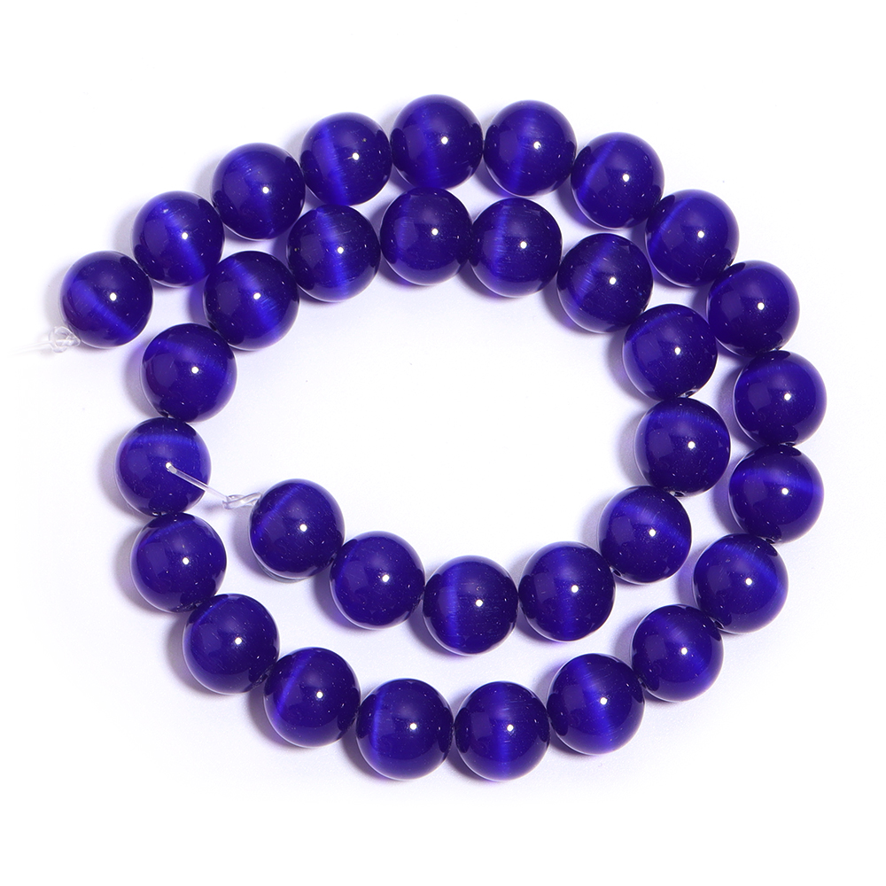 1 Strand 4/6/8/10/12mm Blue Ca - Jewelry Making With Stones recension och pris