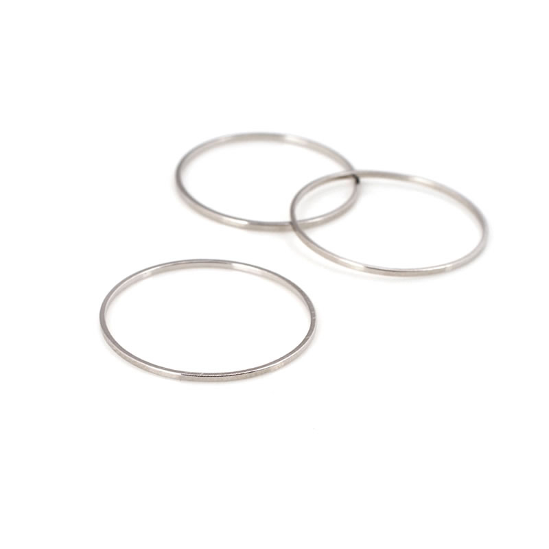 Diameter 8MM to 80MM Round Bra - Jewelry Making Closed Jump Rings recension och pris
