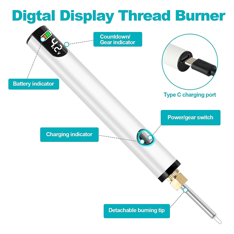 DHDL Rechargeable Thread Burne - Jewelry Making Zapper recension och pris